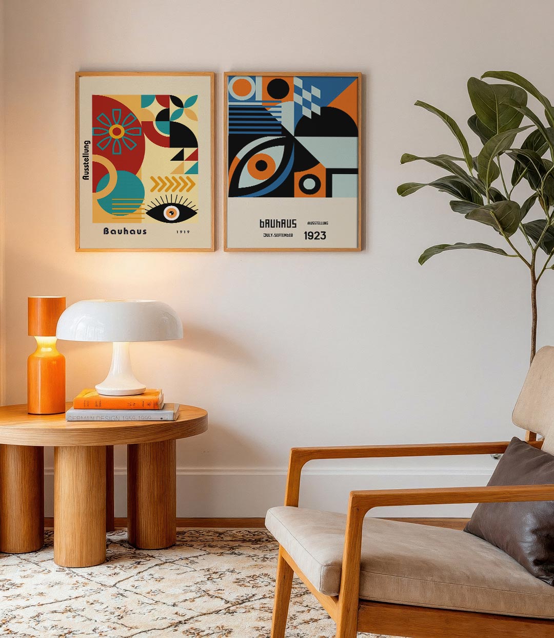 Vormen en kleurvlakken Posterset