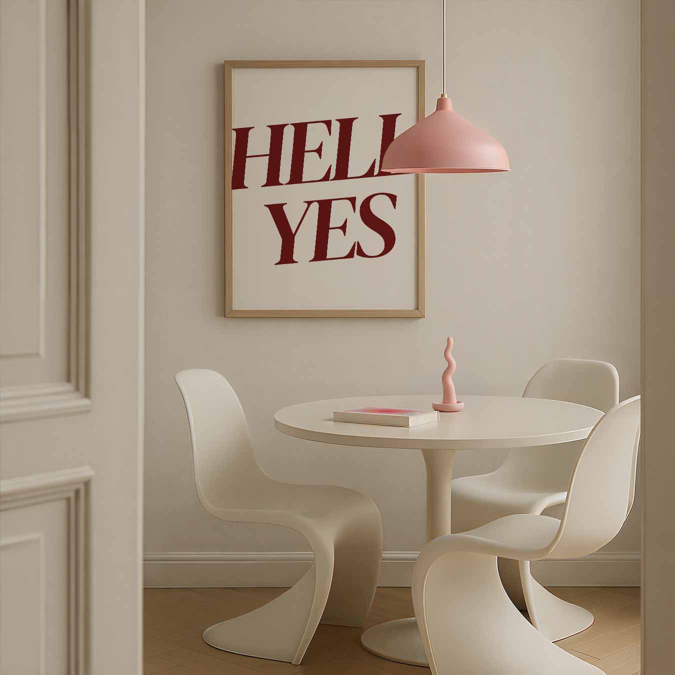 Hell Yes Motivatieposter