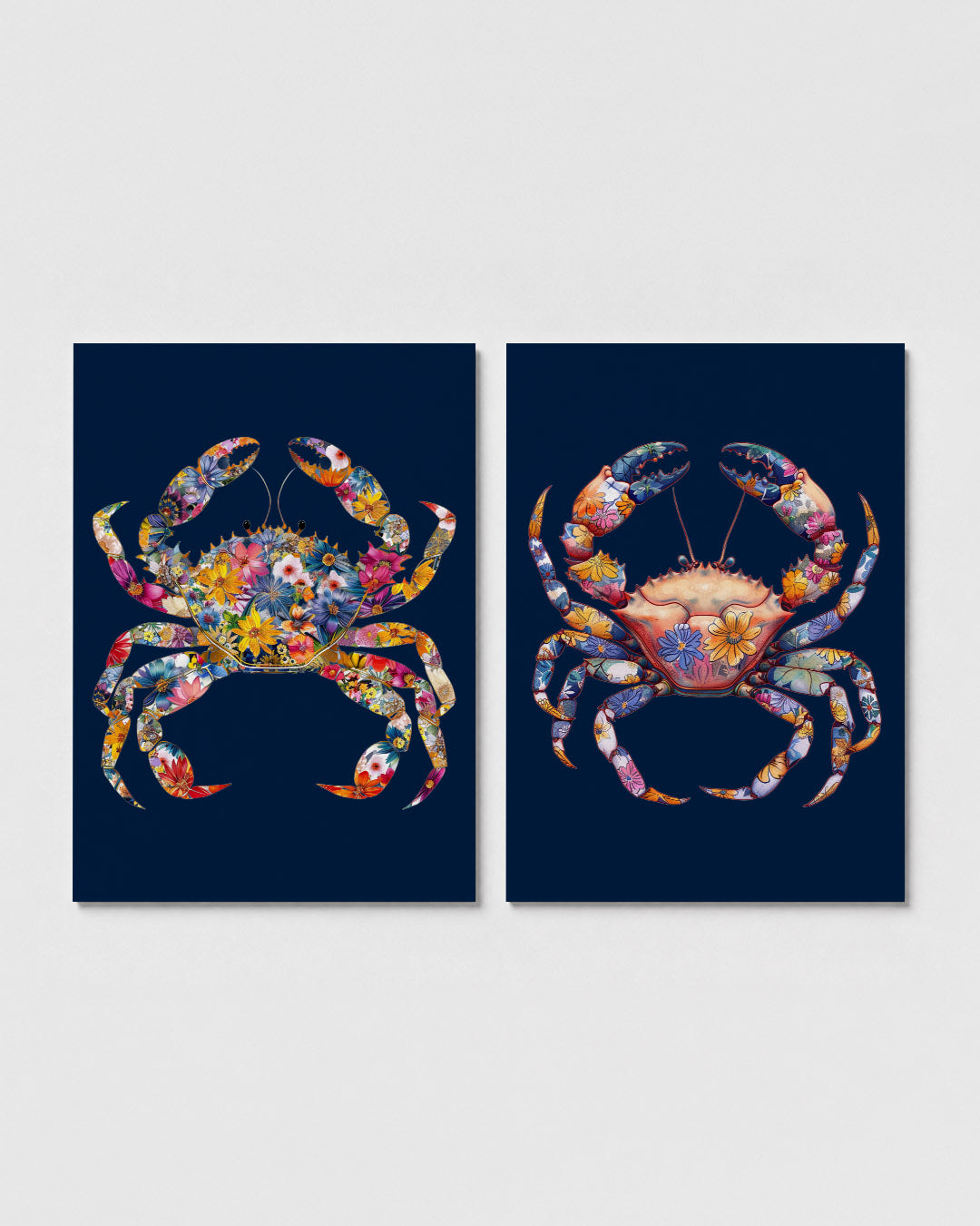 Bloemenkrab Posterset