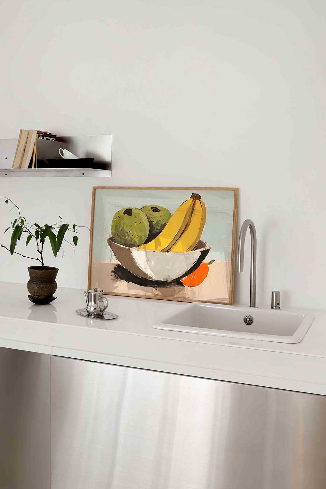 Fruit in schaal Poster
