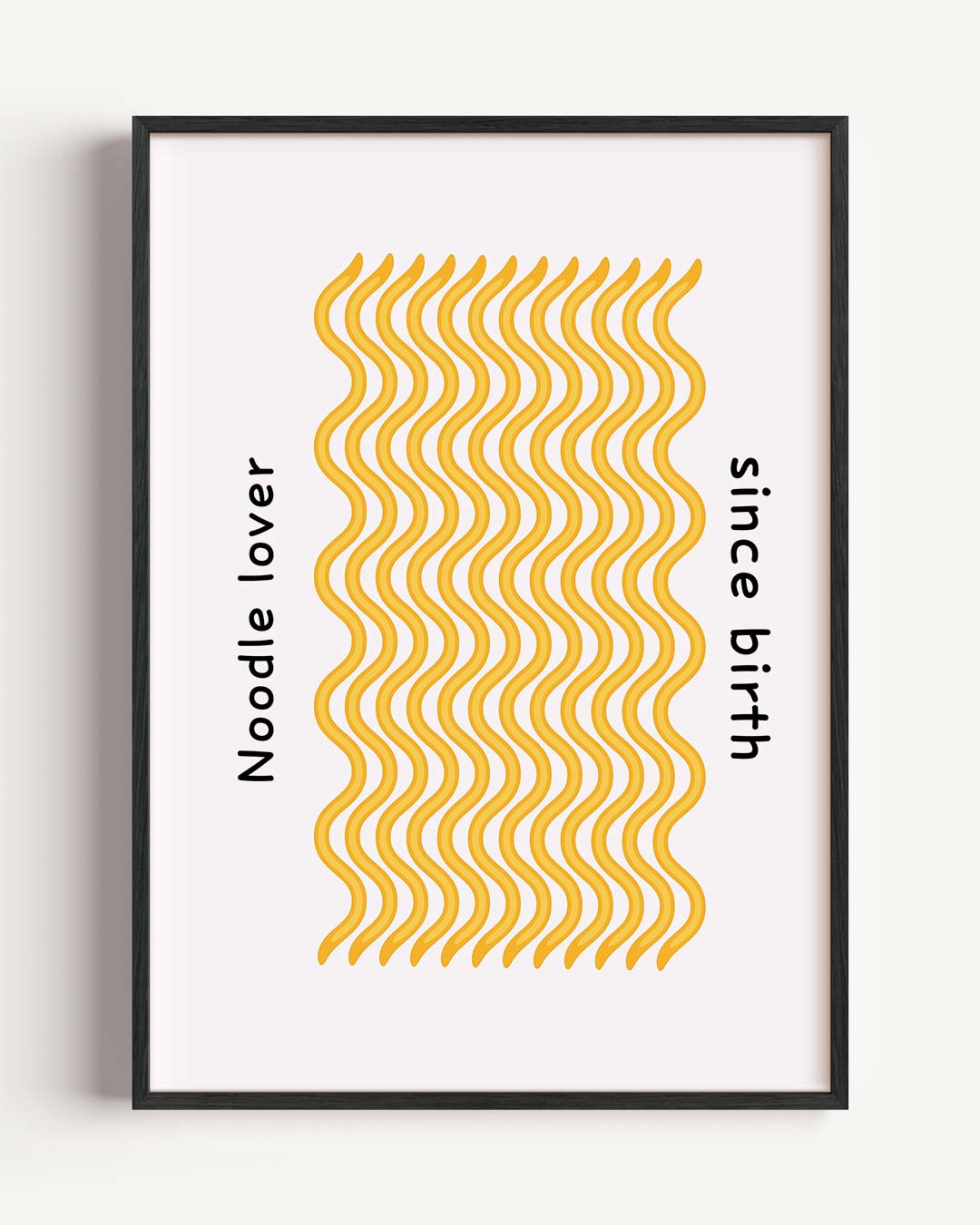Noodle Lover Since Birth Poster-WallArtistic