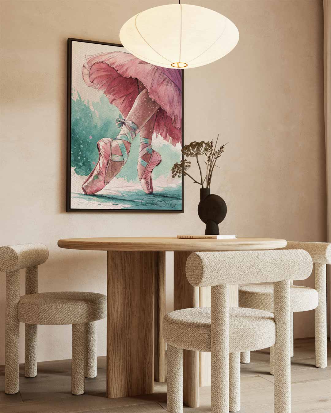 Elegantie in beweging Kunstwerk-canvas-dibond-plexiglas-wanddecoratie-WallArtistic