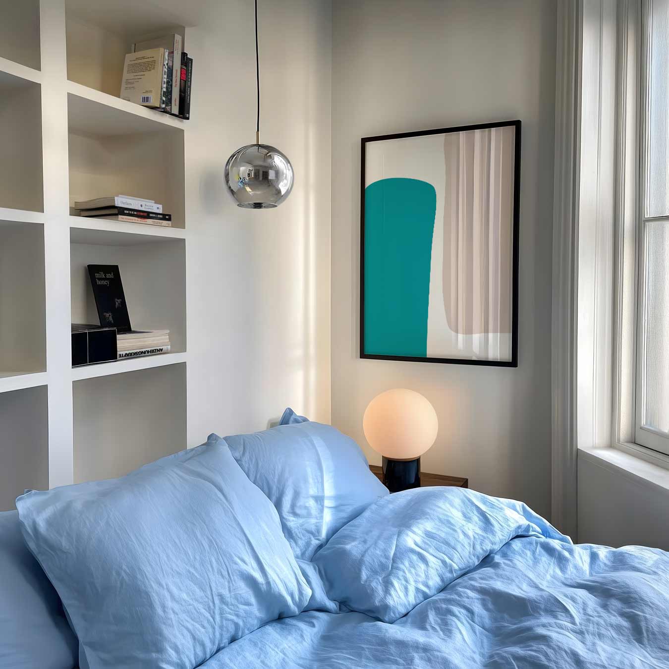 Abstracte Kleurenposter