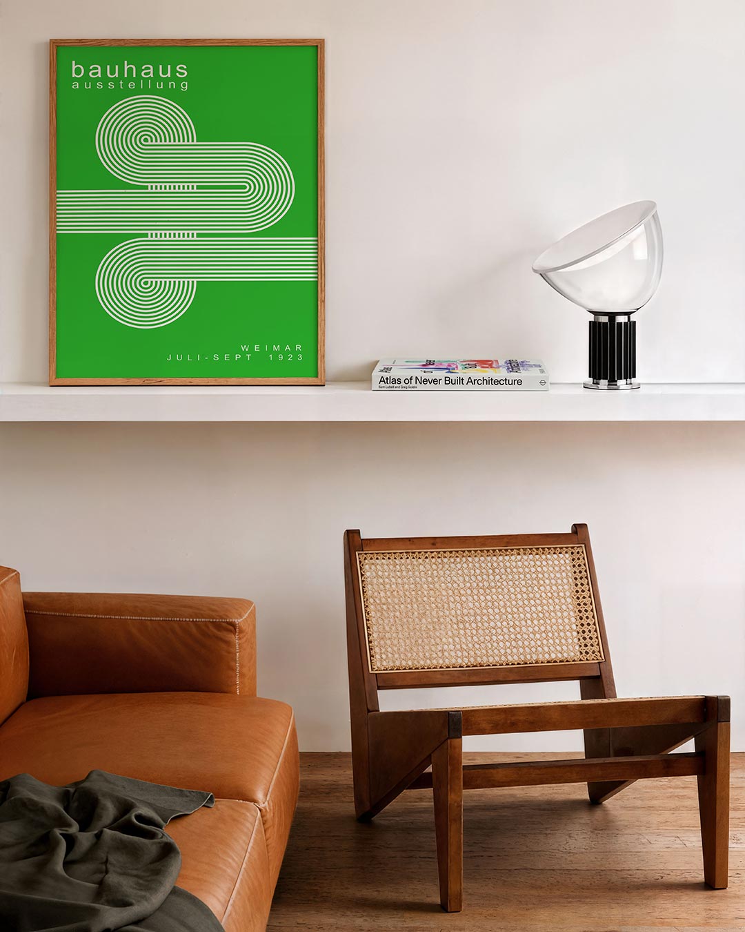Lijnen en kleurvlakken Poster