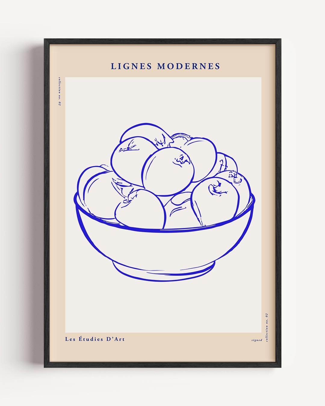 Moderne Lijnen Kunstposter-WallArtistic