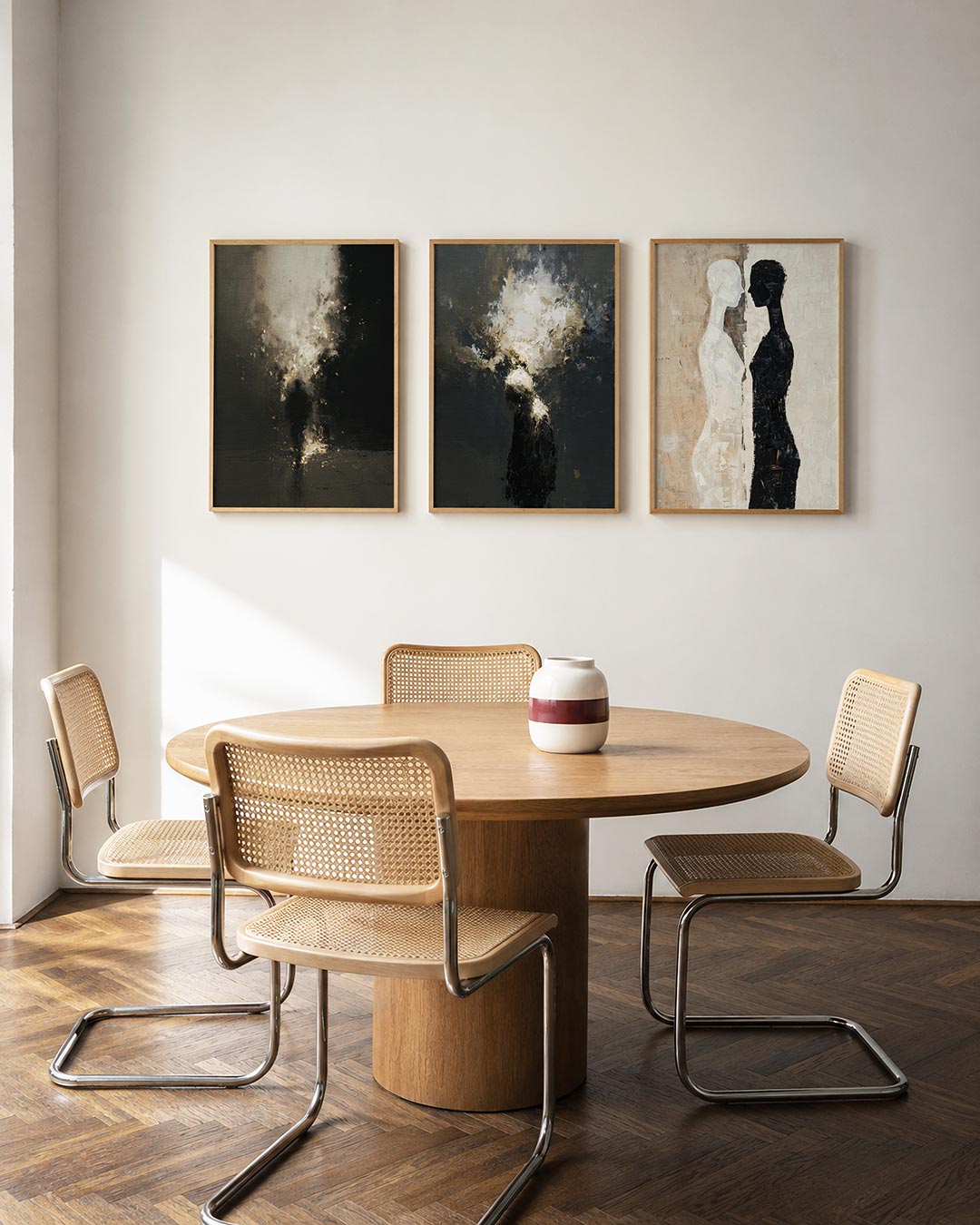 Vorm en schaduw Posterset