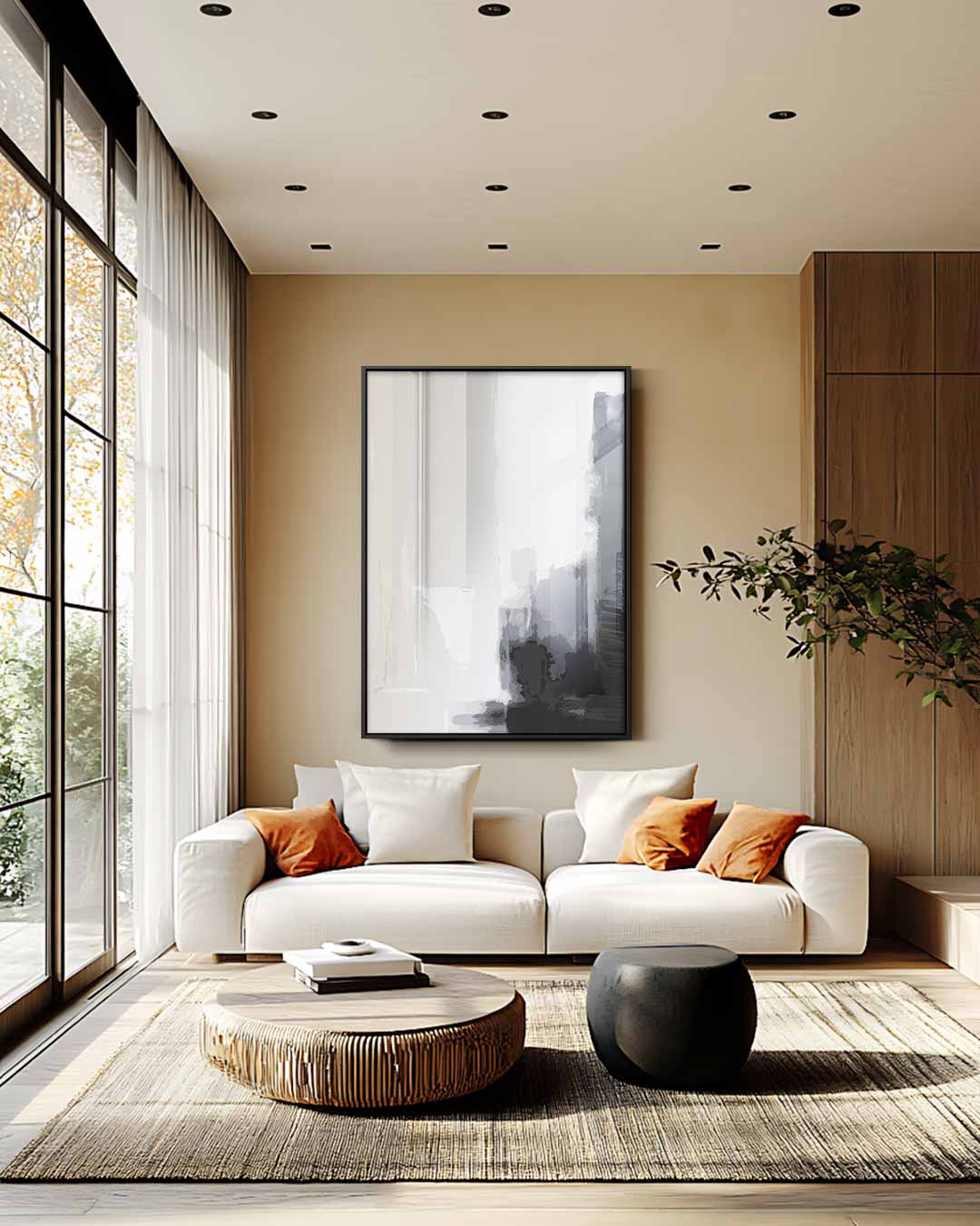 Stil Leven in Abstractie Kunstwerk-canvas-dibond-plexiglas-wanddecoratie-WallArtistic