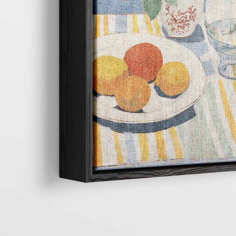 Verfrissende Zomertafel Kunstwerk-canvas-dibond-plexiglas-wanddecoratie-WallArtistic