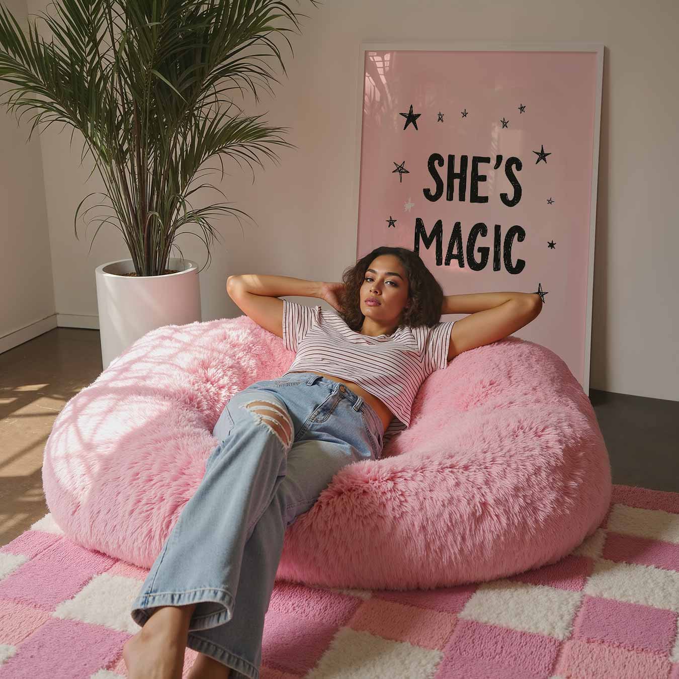 Inspirerende She's Magic Poster-WallArtistic