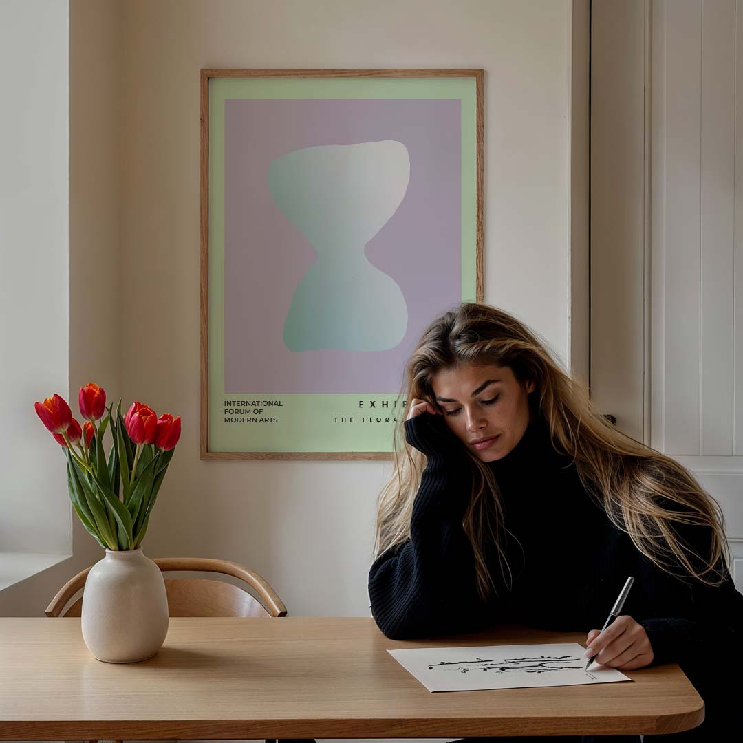 Moderne Kunst Inspiratie Poster-WallArtistic