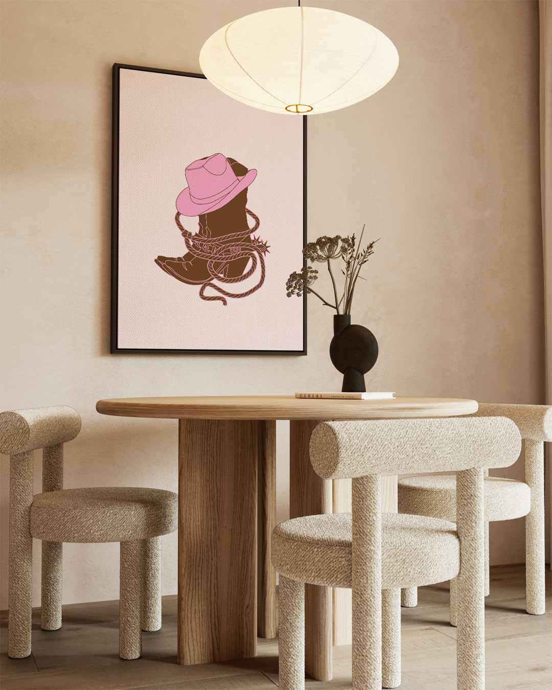 Stoere Cowboy Charme Kunstwerk-canvas-dibond-plexiglas-wanddecoratie-WallArtistic