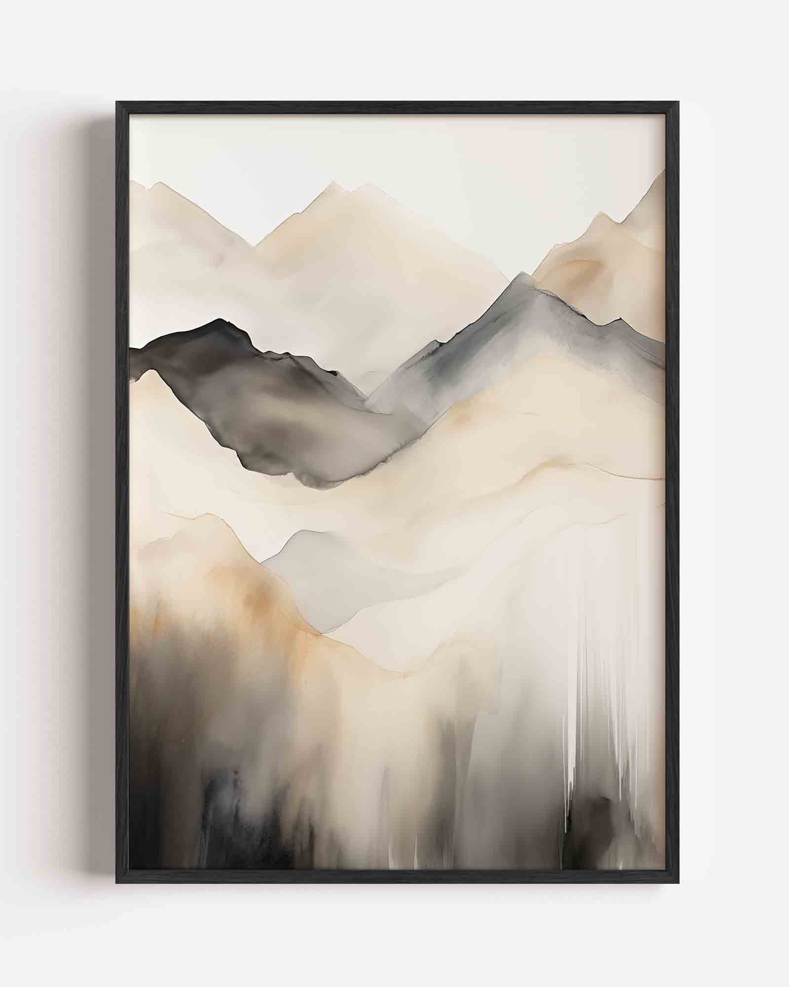 Berglandschap Poster