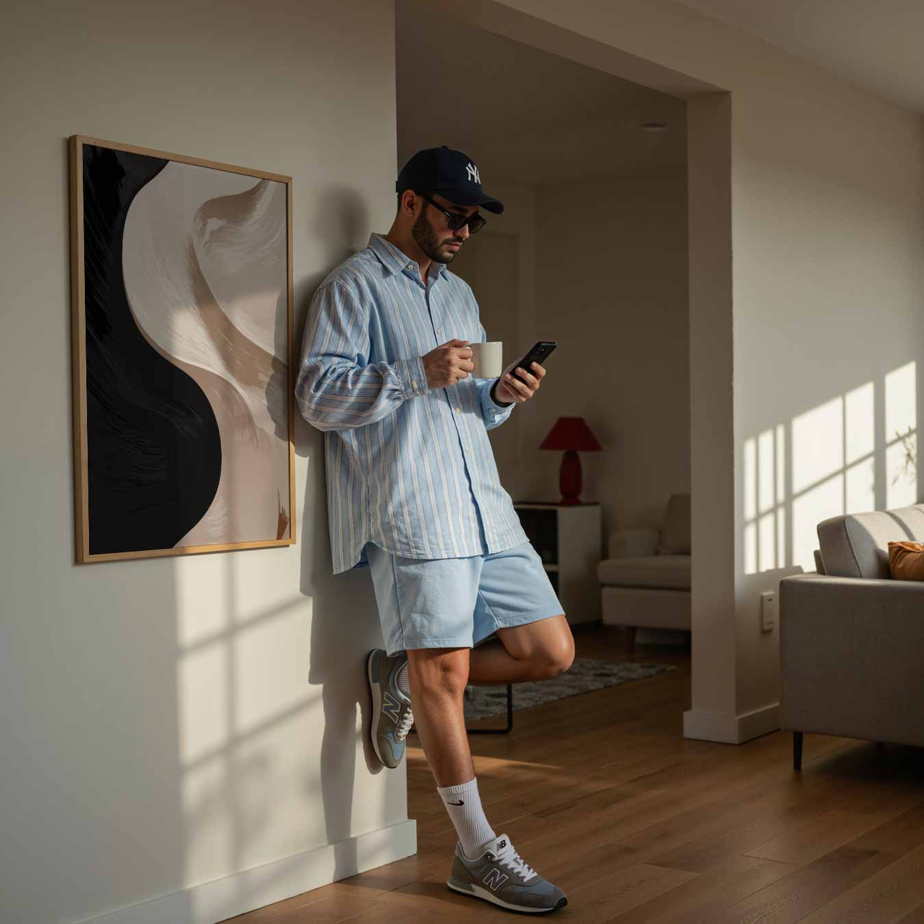 Abstracte Elegantie Poster-WallArtistic