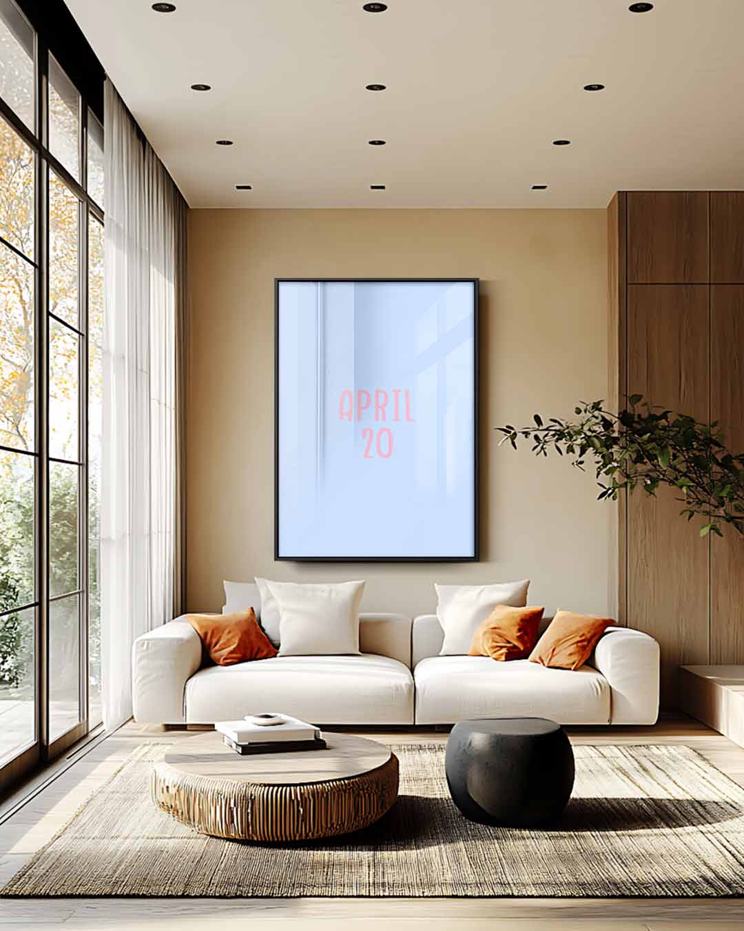April 20 Poster Kunstwerk-canvas-dibond-plexiglas-wanddecoratie-WallArtistic