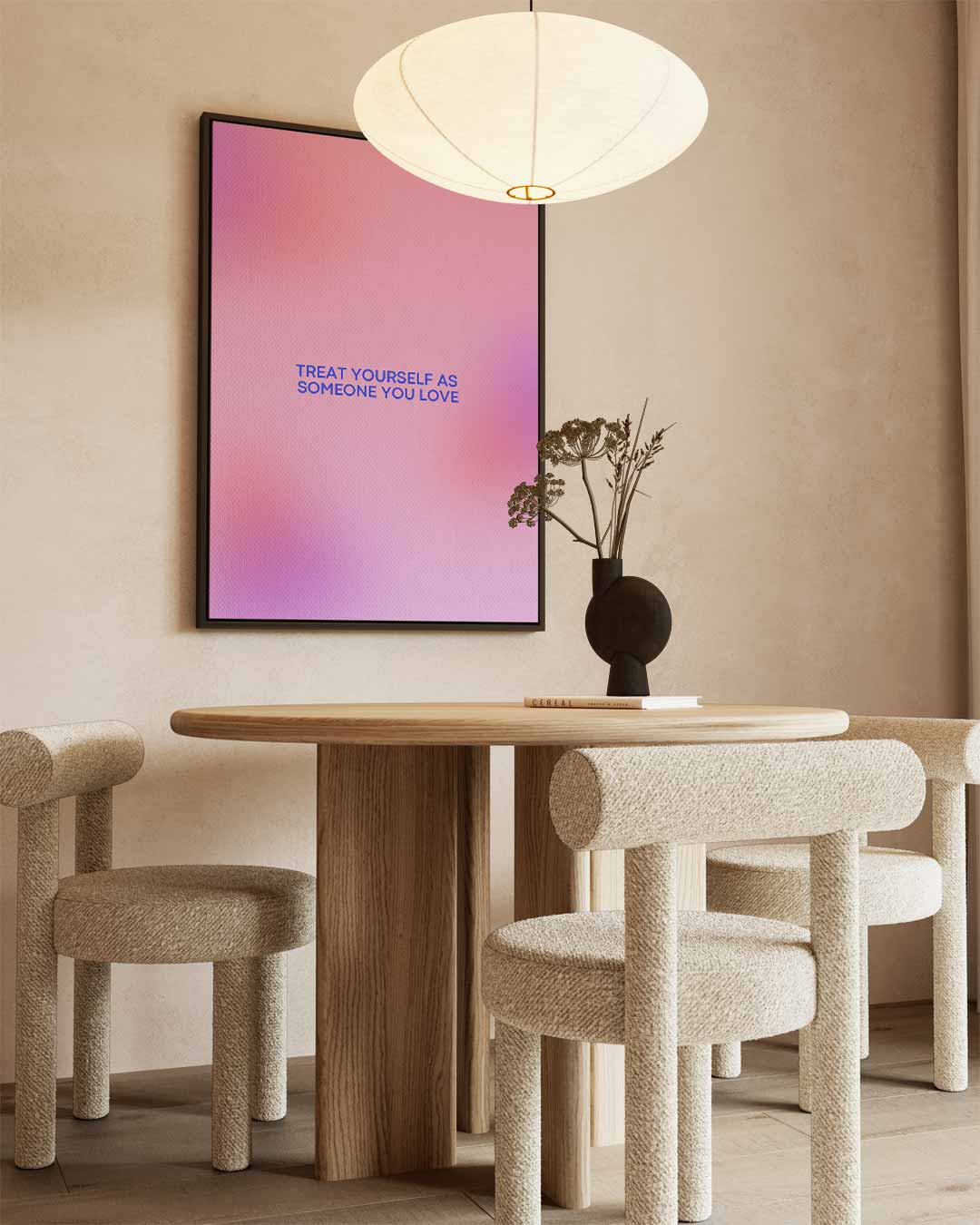 Inspirerende Zelfliefde Poster Kunstwerk-canvas-dibond-plexiglas-wanddecoratie-WallArtistic