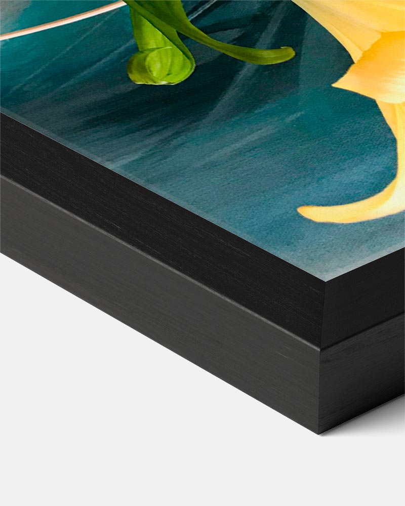 Elegante Bloemenschilderij Poster