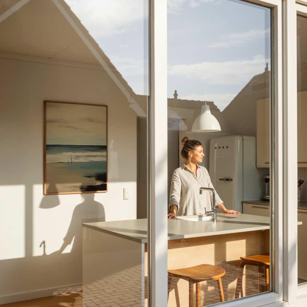 Dromerige Zeegezicht Poster-WallArtistic