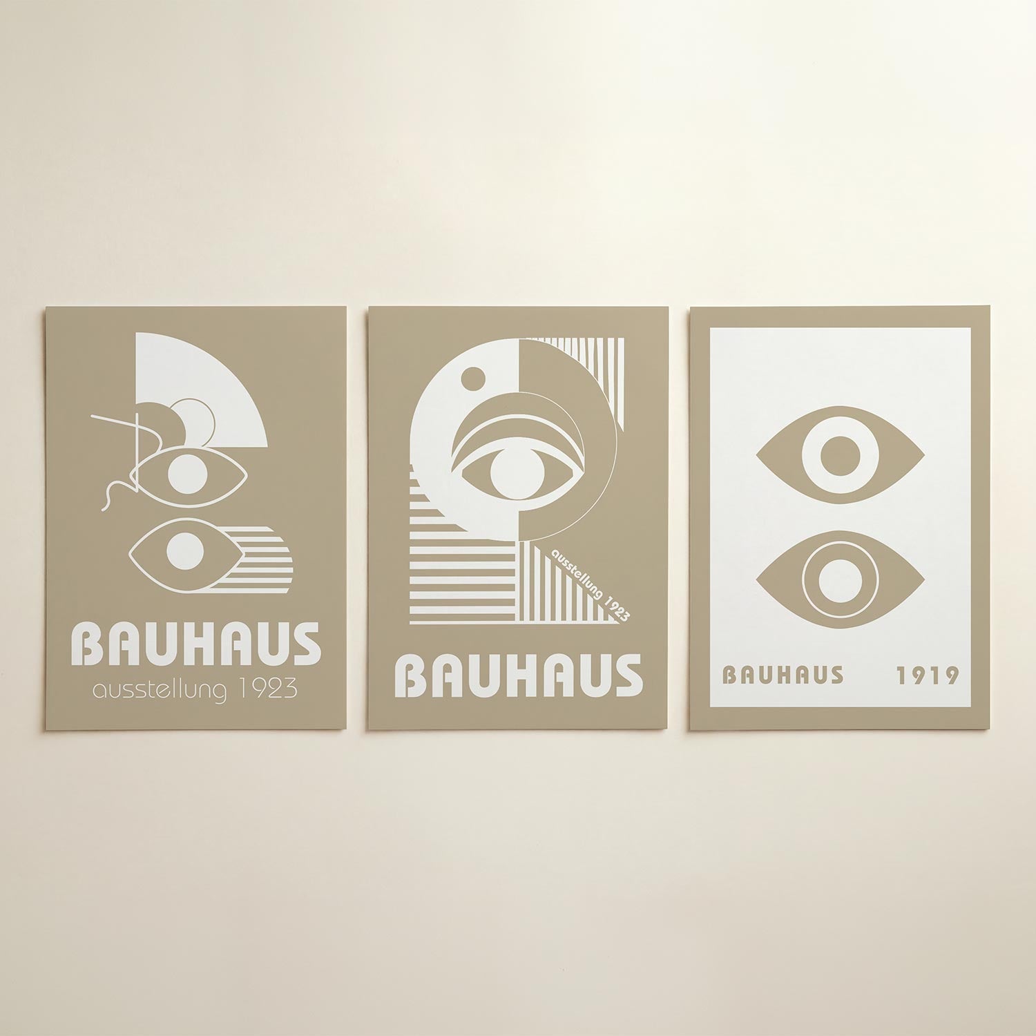 Vormen en vlakken Posterset