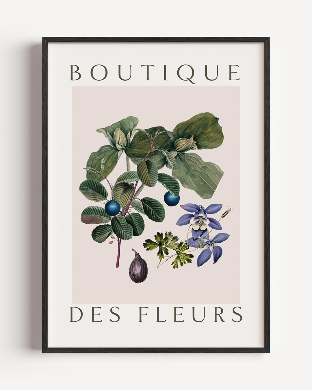 Botanische Bloemenpracht Poster-WallArtistic