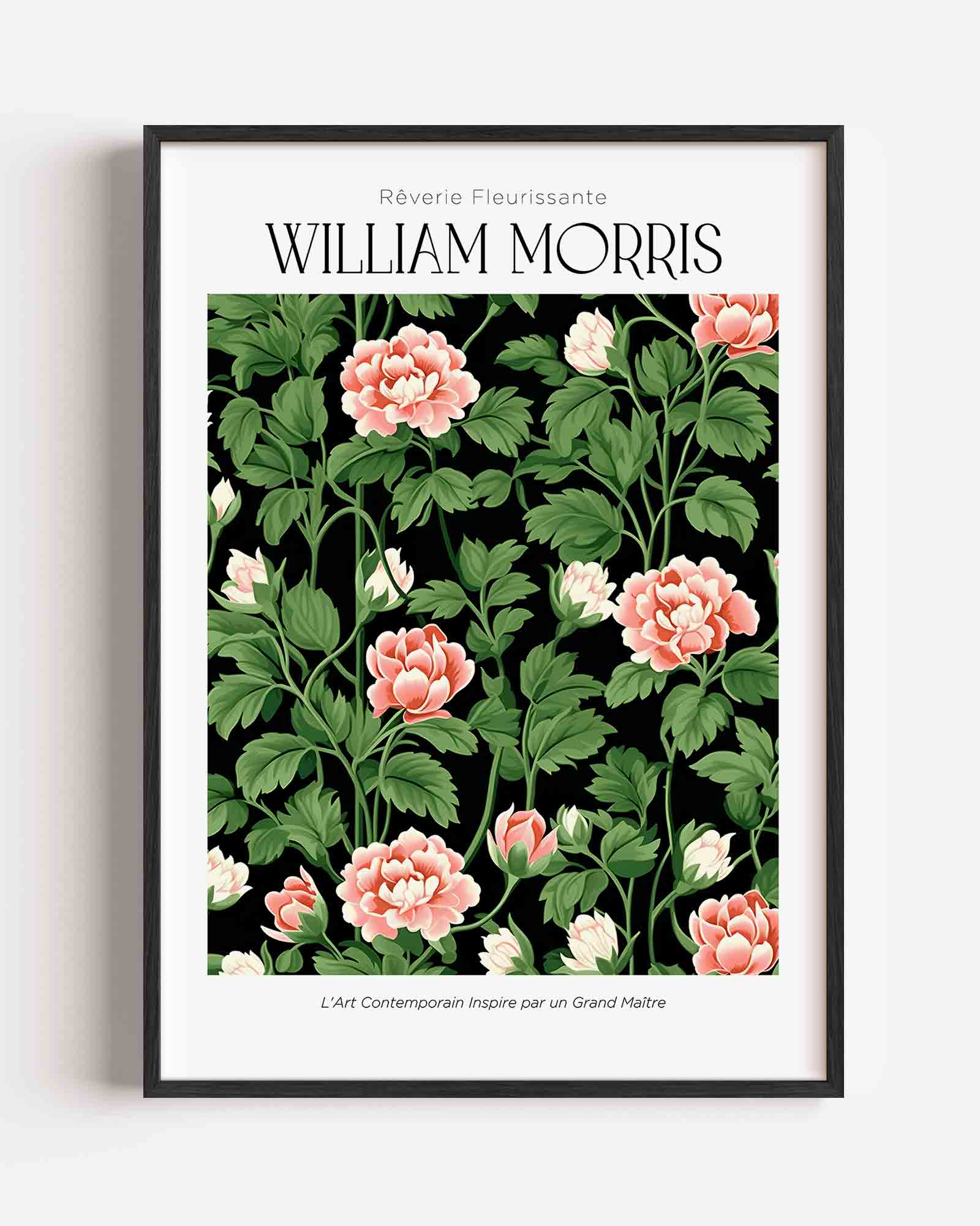 Bloemen en bladeren Poster