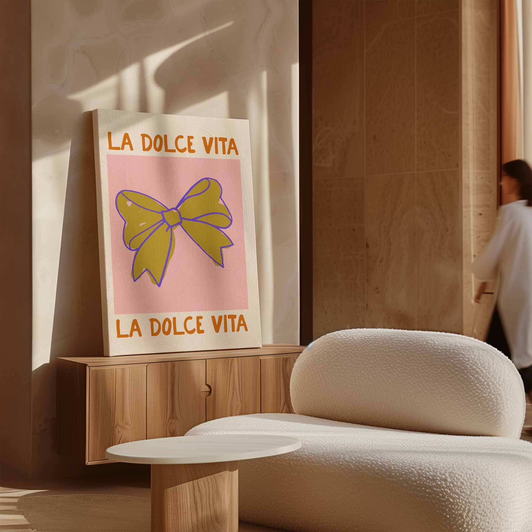 La Dolce Vita Kunstwerk-canvas-dibond-plexiglas-wanddecoratie-WallArtistic