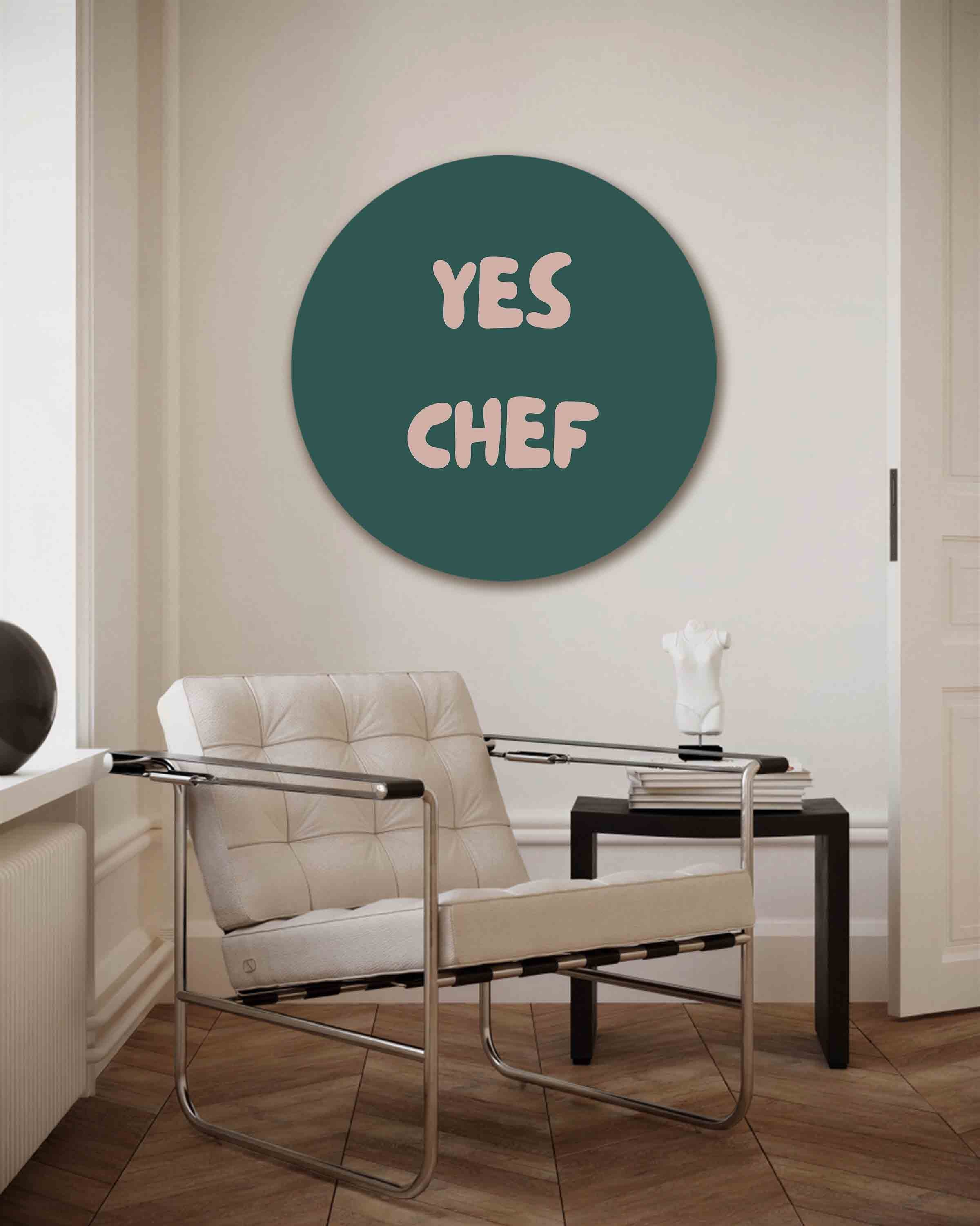 Yes chef Muurcirkel