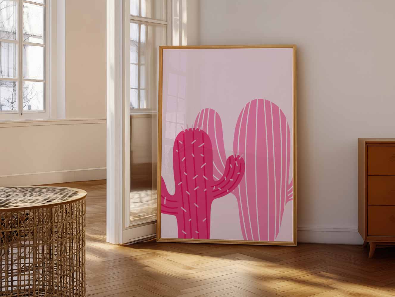 Cactus Vibes Poster