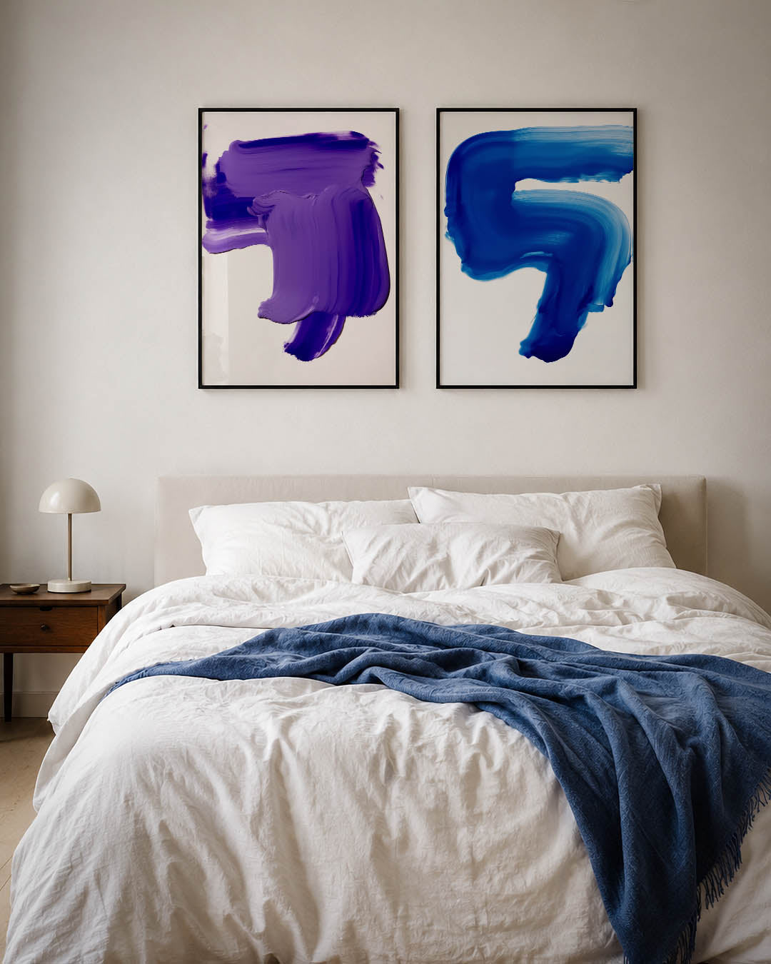 Paarse veeg Posterset