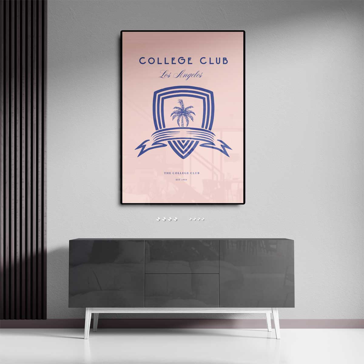 College Club Los Angeles Poster
