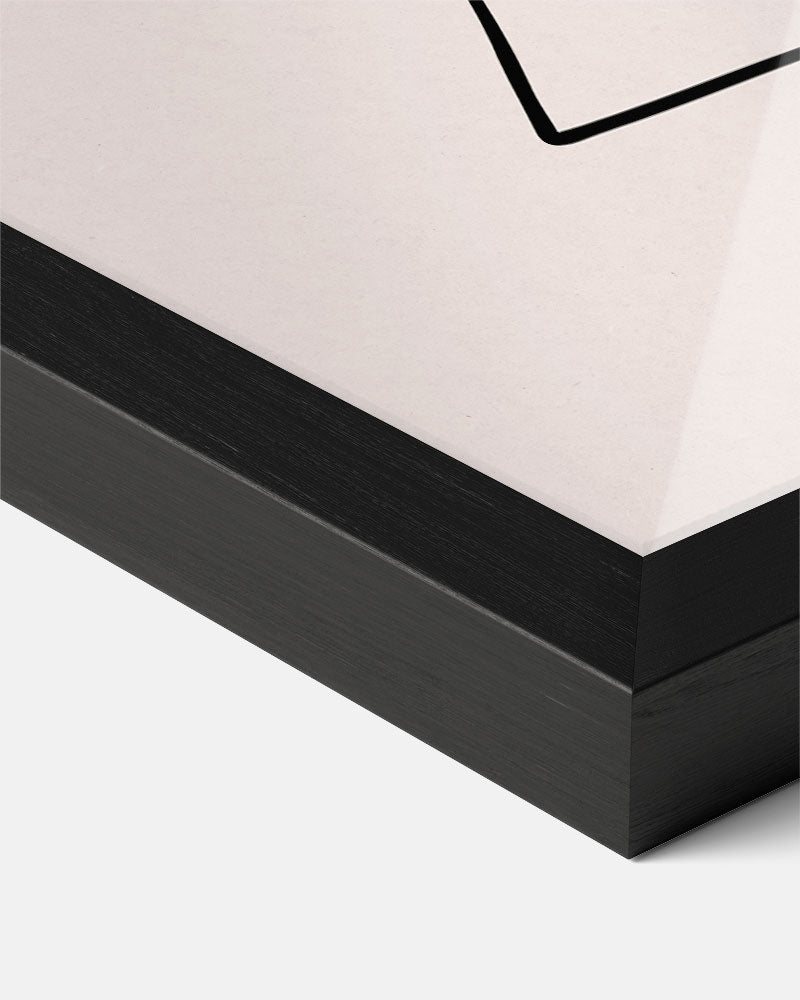Elegante Strik Illustratie Poster-WallArtistic