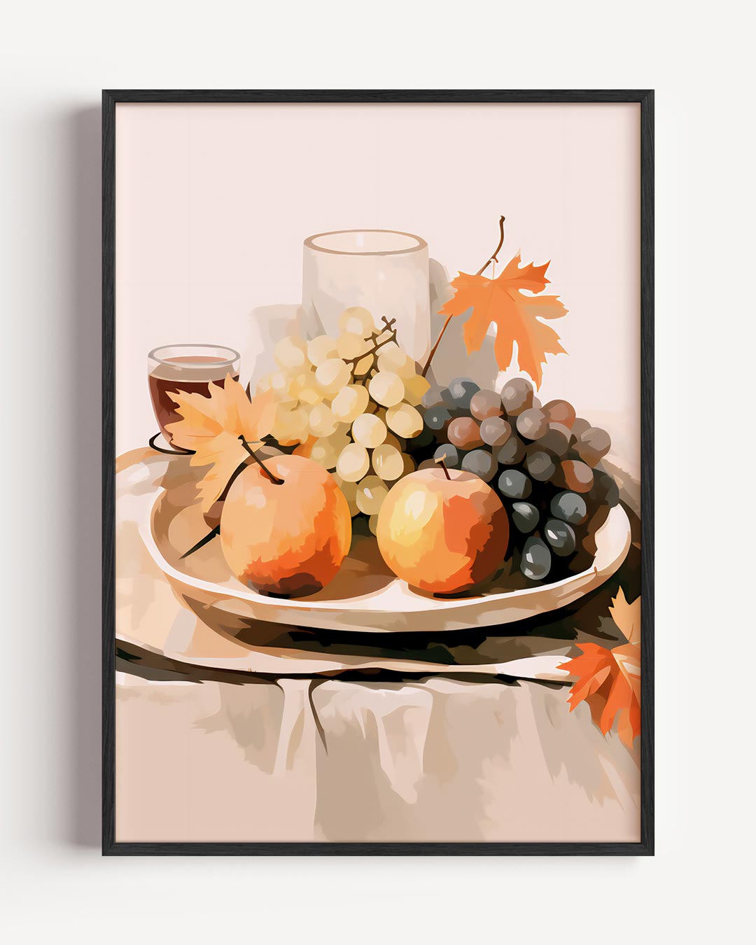 Herfstig Stilleven met Fruit Poster-WallArtistic