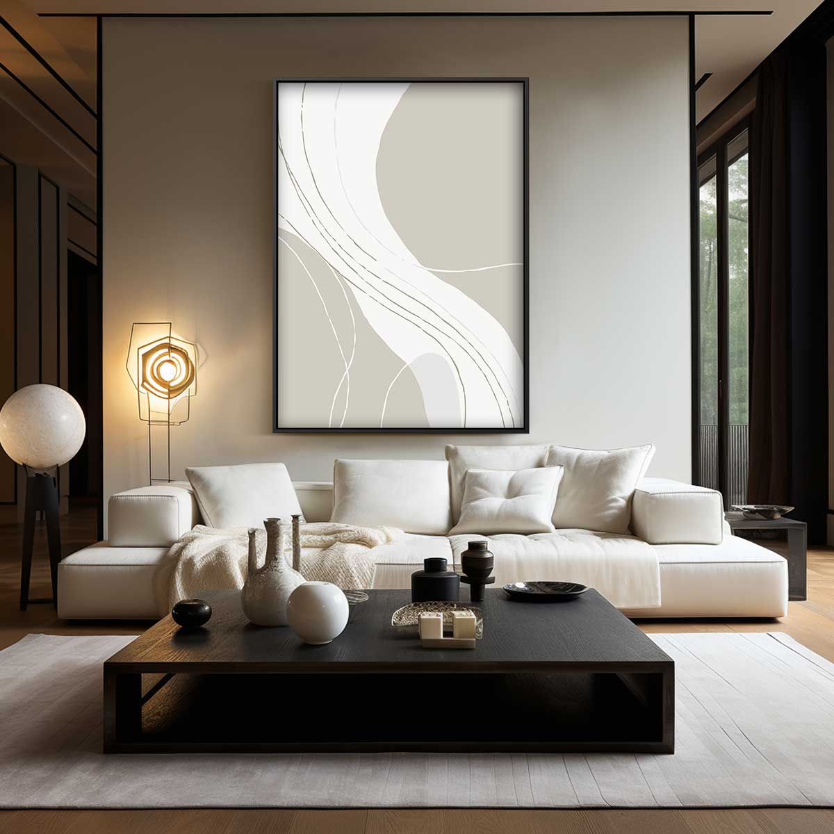 Vleugen van Elegantie Kunstwerk-canvas-dibond-plexiglas-wanddecoratie-WallArtistic