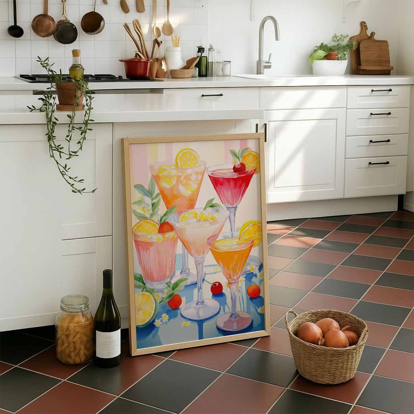 Cocktail Party Poster-WallArtistic