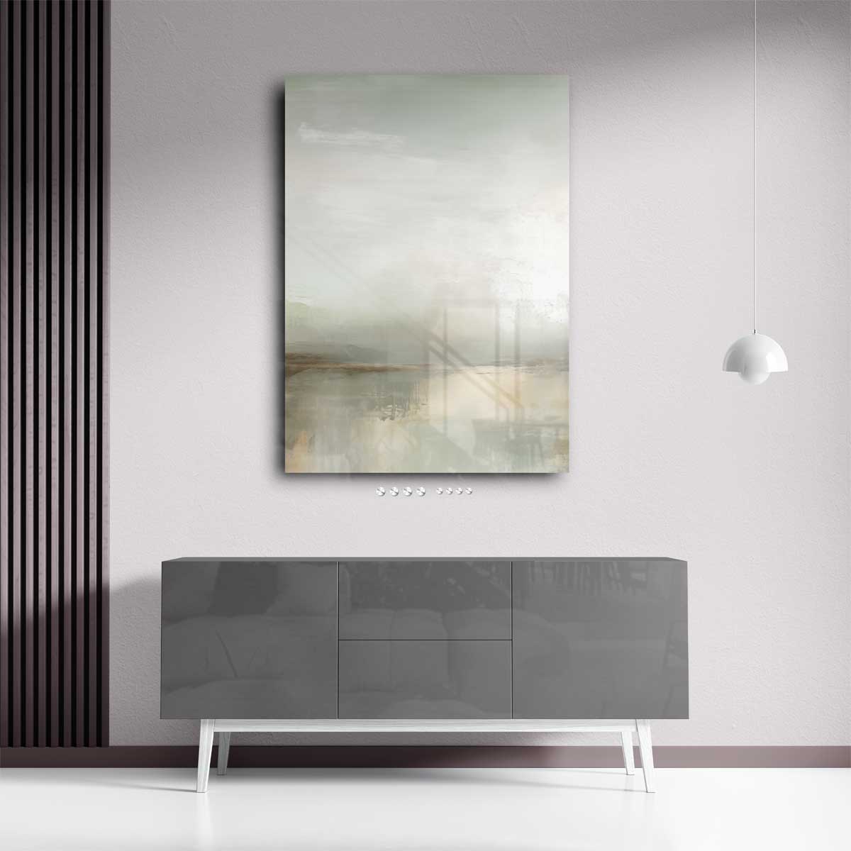 "Rustgevende Horizont" Kunstwerk-canvas-dibond-plexiglas-wanddecoratie-WallArtistic