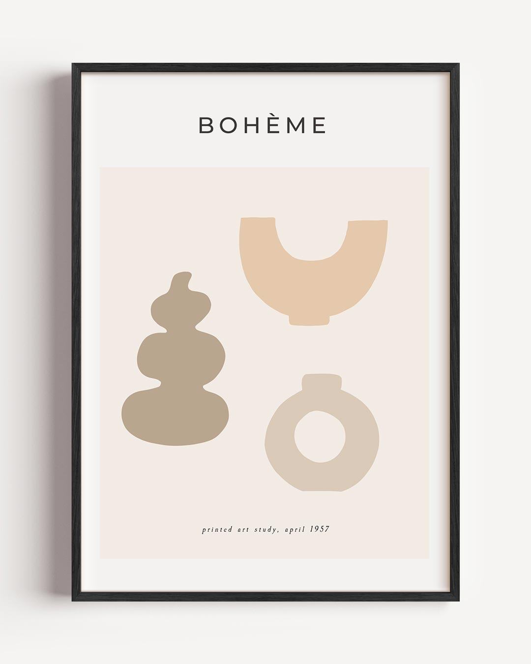 Bohème Abstracte Kunstposter-WallArtistic