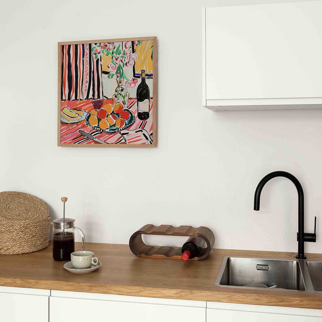 Fruit en bloemen Poster