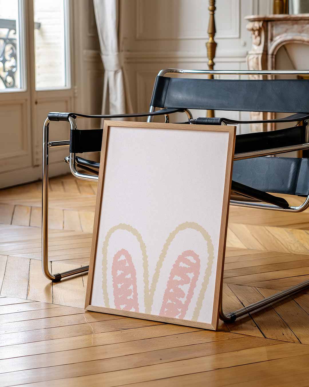 Romantische Bunny Oren Poster