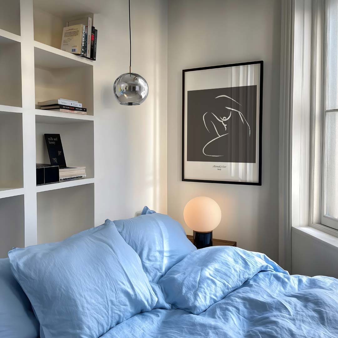 Minimalistische Lijnkunst Poster-WallArtistic