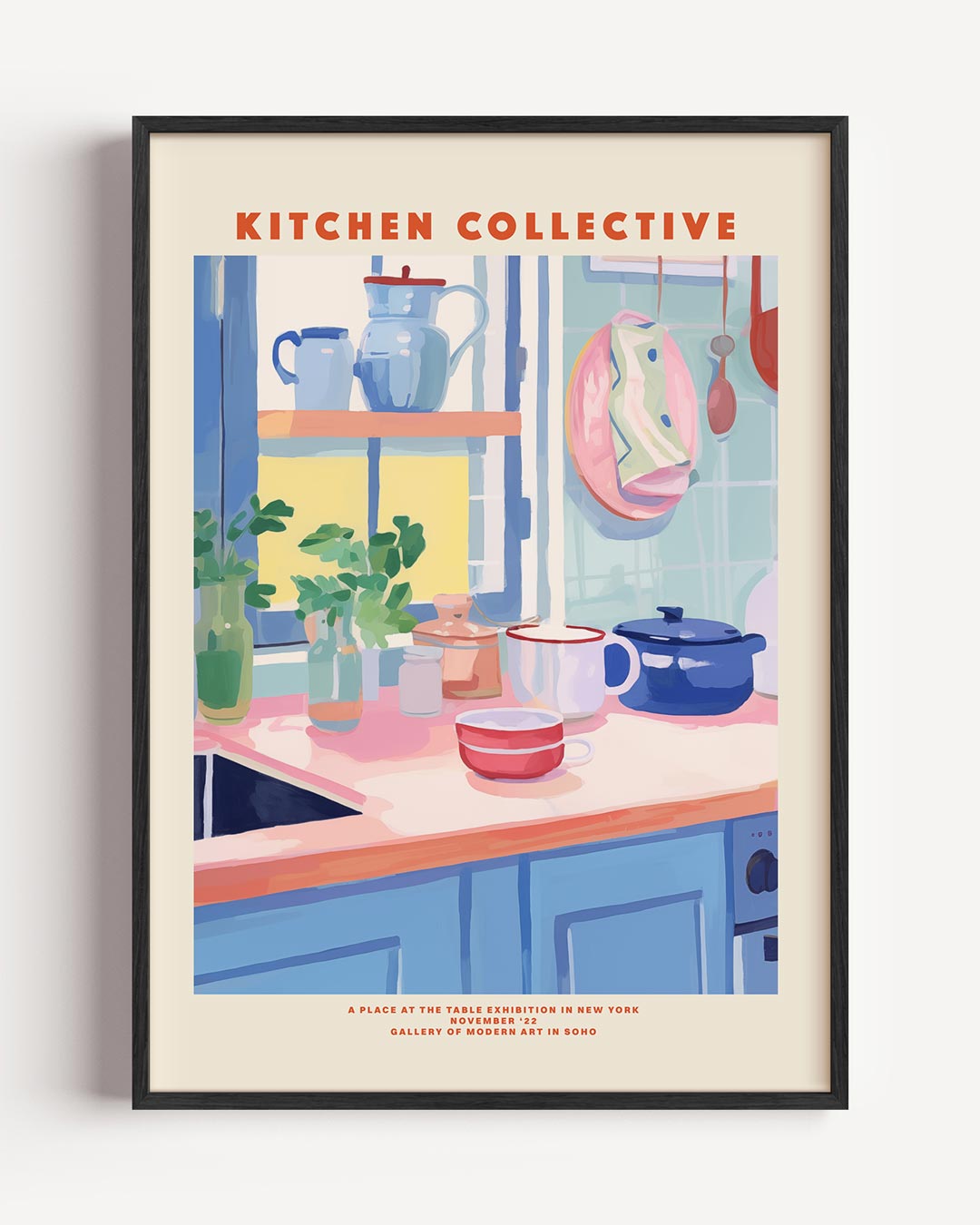 Keuken Kunstzinnigheid Poster-WallArtistic