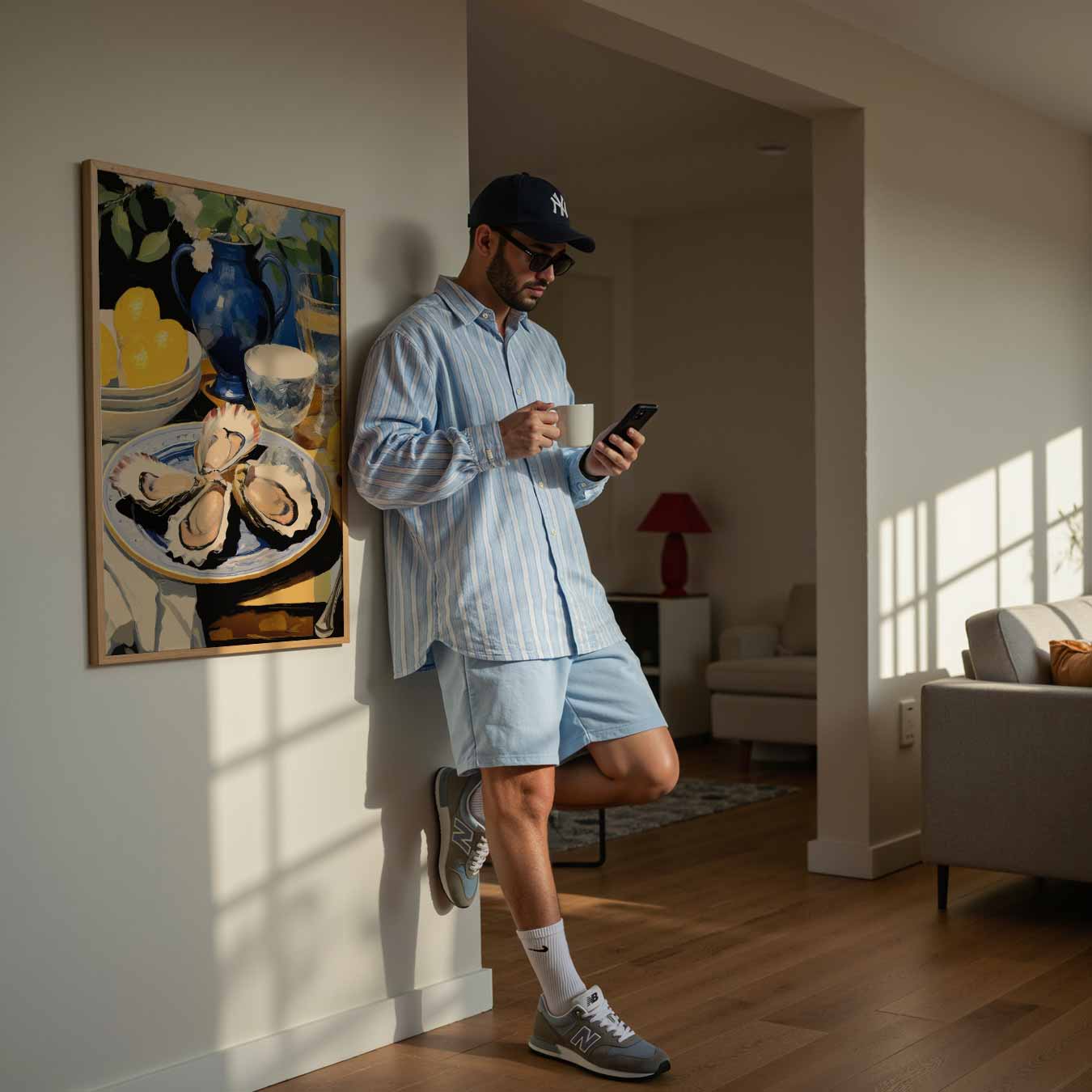 Elegante Stilleven Poster-WallArtistic