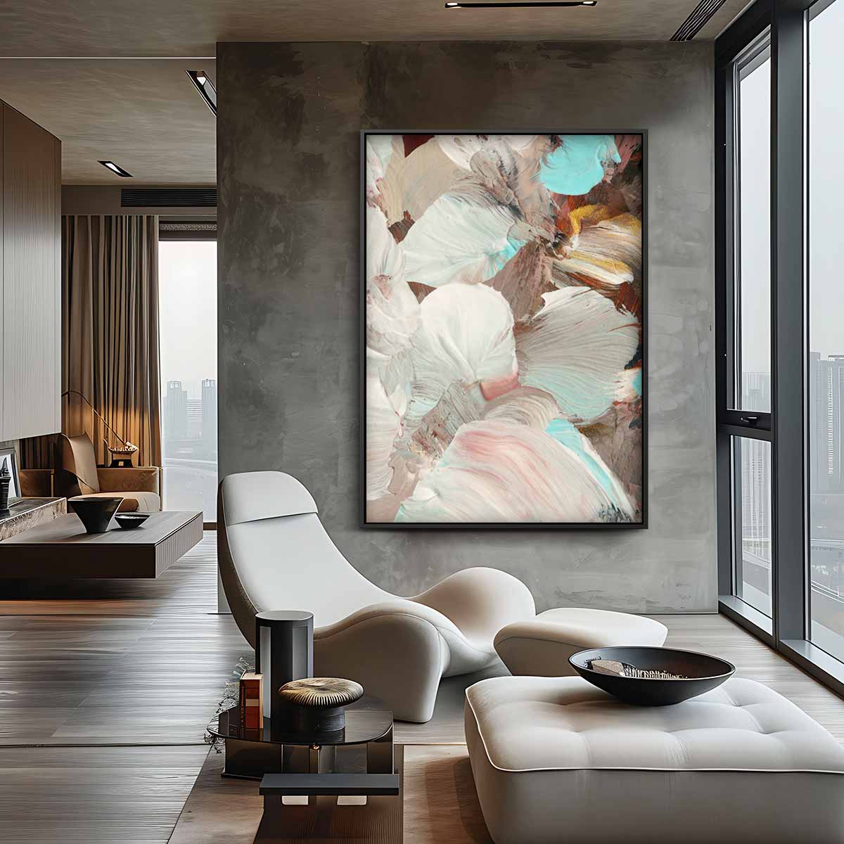 Aquarel Droomvlucht Kunstwerk-canvas-dibond-plexiglas-wanddecoratie-WallArtistic