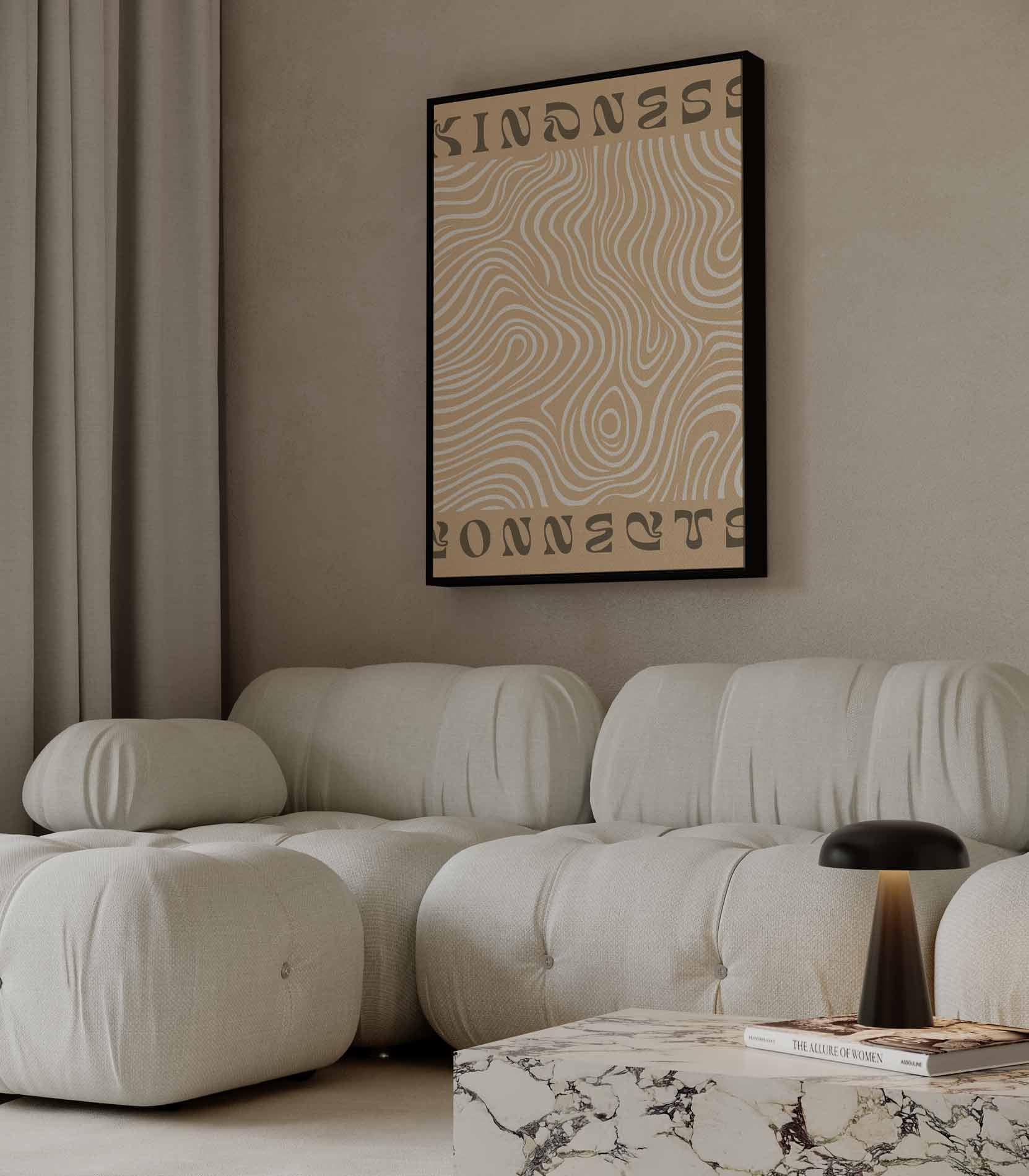 Verbindende Vriendelijkheid Kunstwerk-canvas-dibond-plexiglas-wanddecoratie-WallArtistic