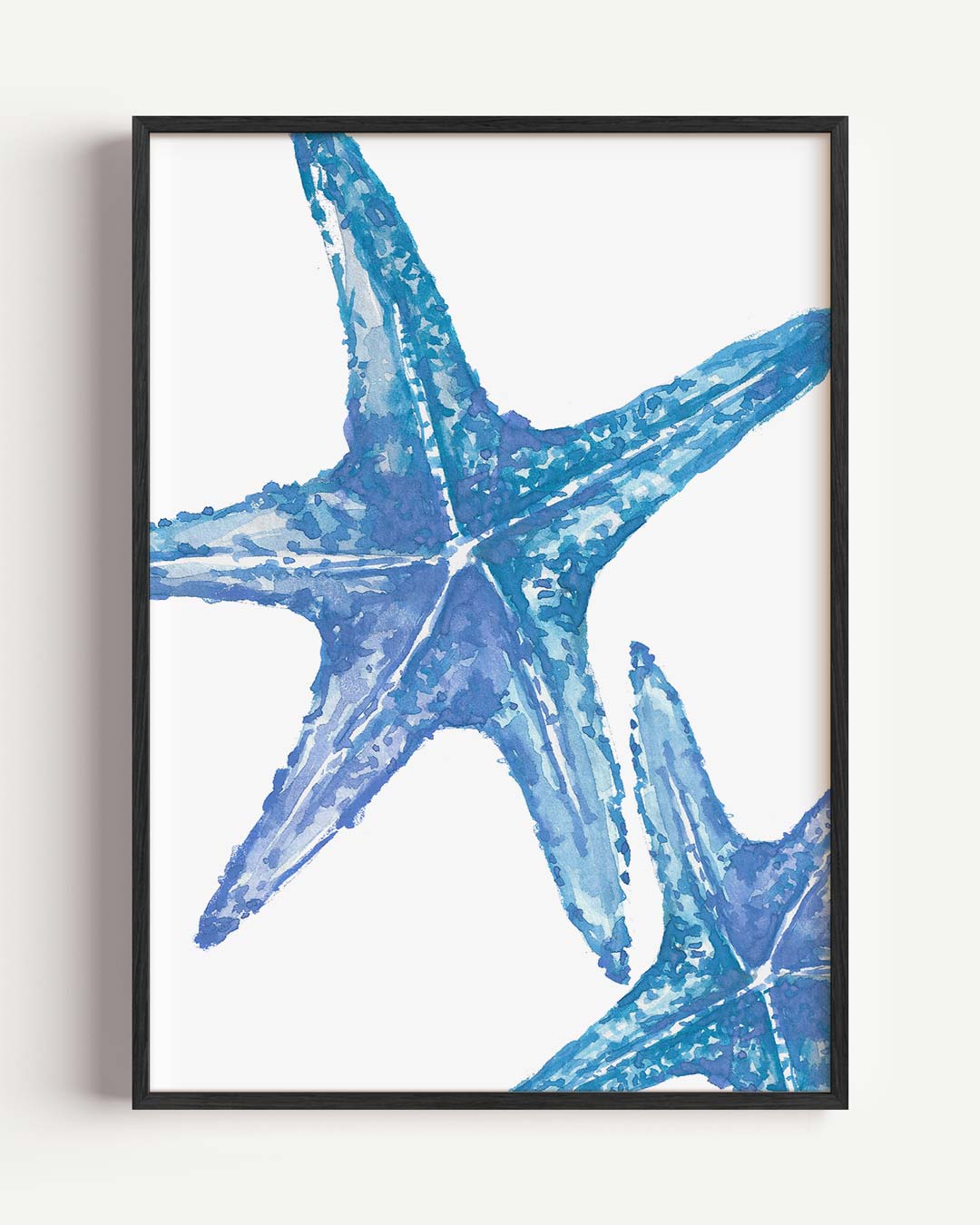 Blauwe Zeesterren Poster-WallArtistic