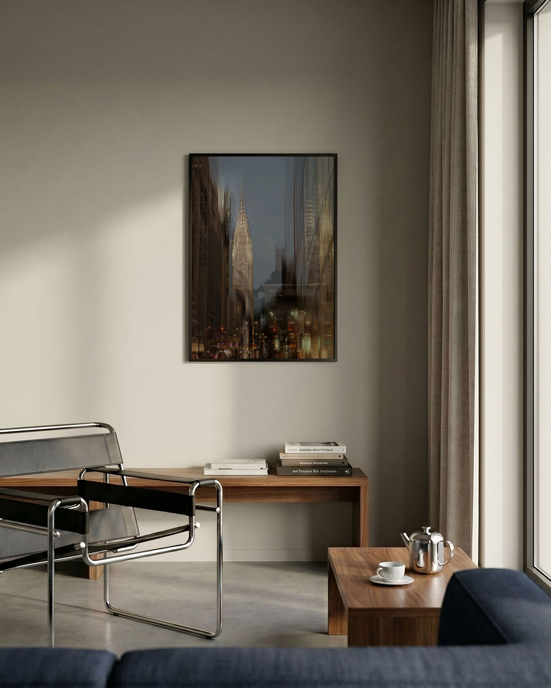 Stedelijke reflecties Poster