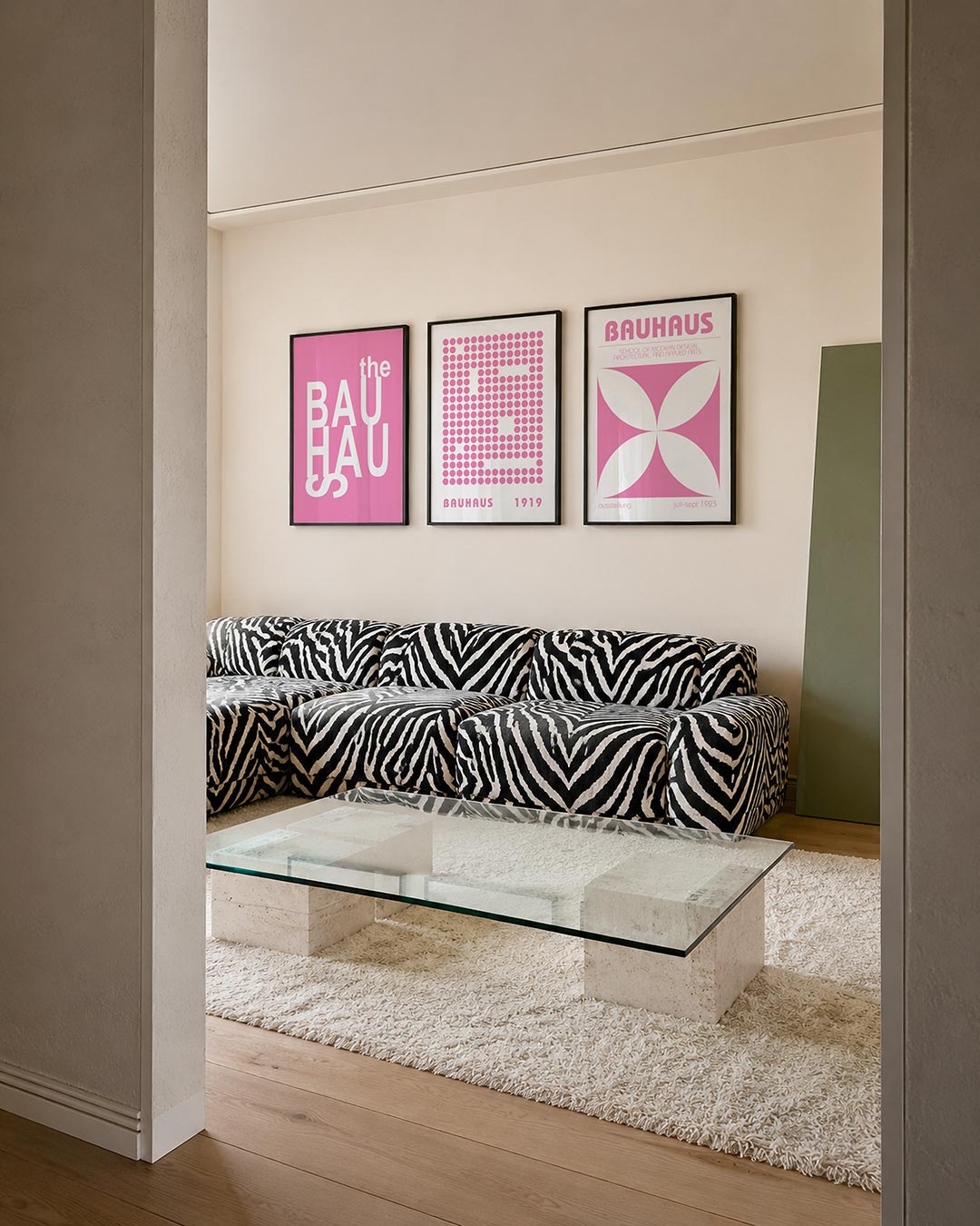 Typografisch spel Posterset