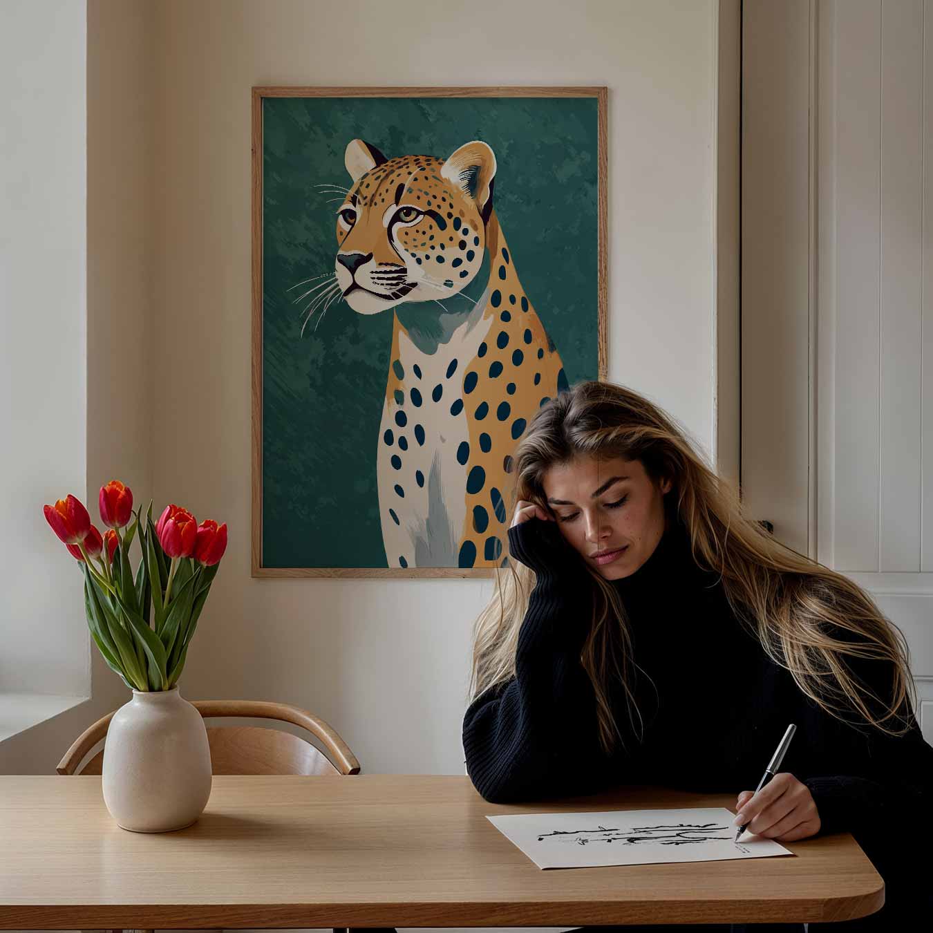 Majestueuze Luipaard Poster