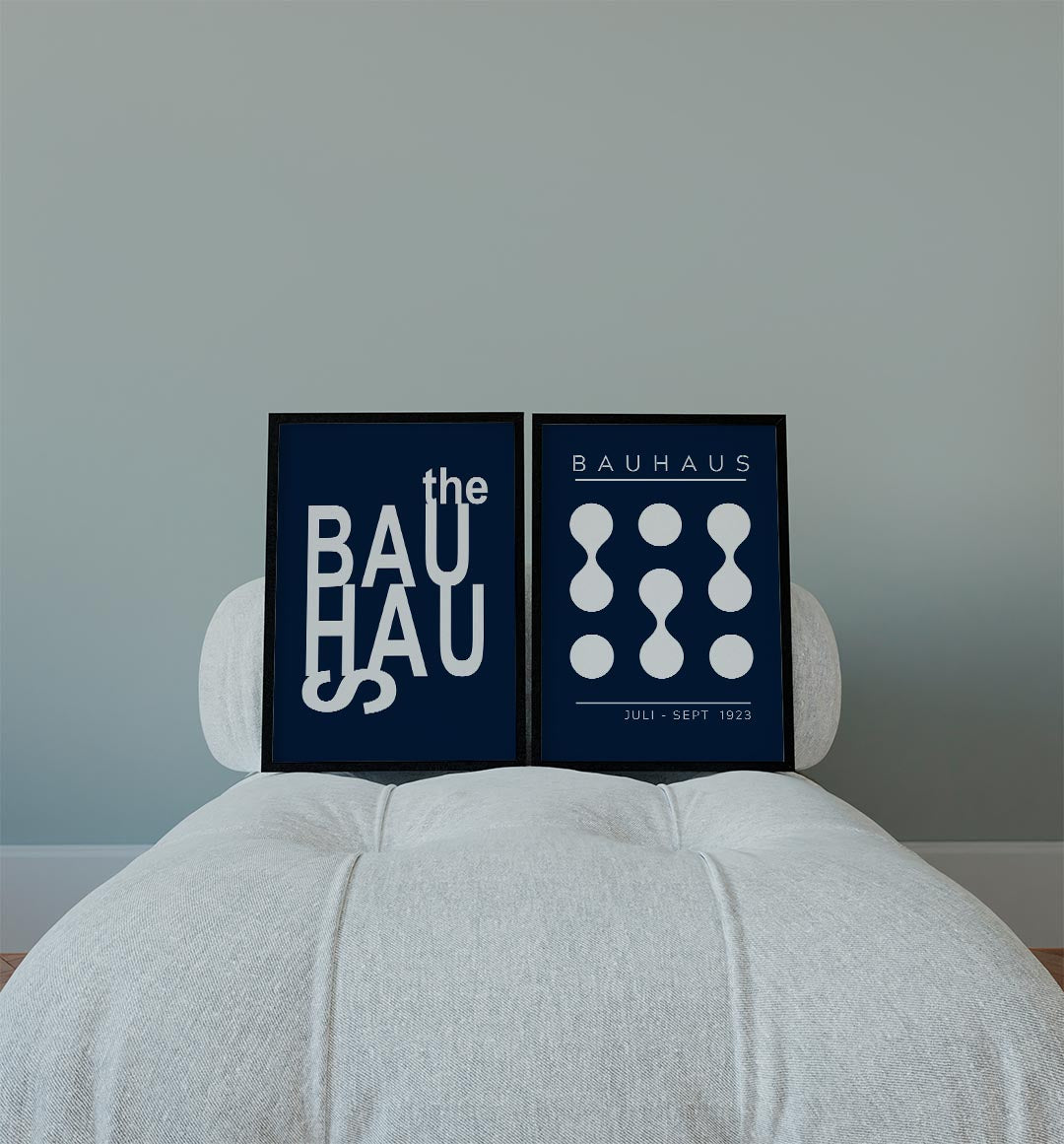Typografisch spel Posterset