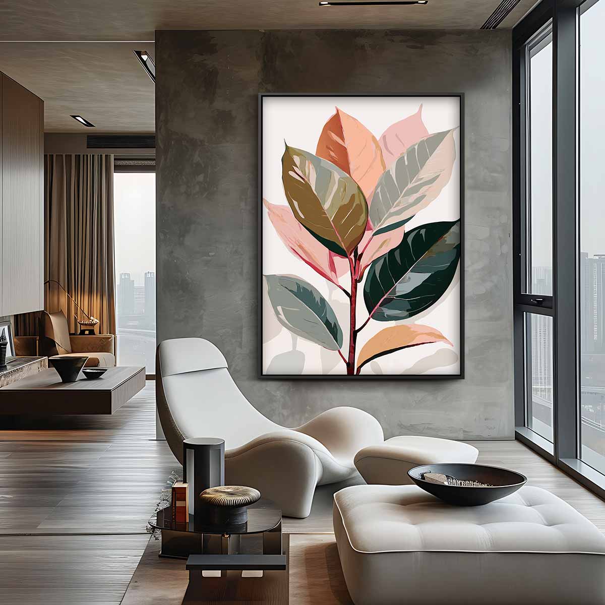 Natuur in Harmonie Kunstwerk-canvas-dibond-plexiglas-wanddecoratie-WallArtistic