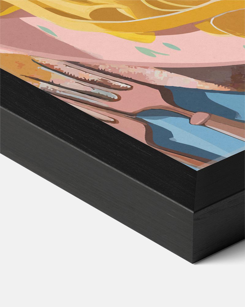 Italiaanse Pasta Poster-WallArtistic