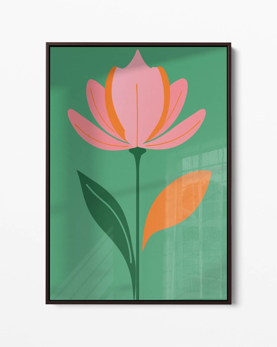Bloeiende Tulpenpracht Kunstwerk-canvas-dibond-plexiglas-wanddecoratie-WallArtistic